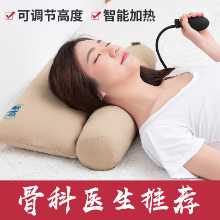 메밀 껍질 목 한약 경추를 복구하는 경추 특수 교정 원통형 건강 베개 경추 척추증 개선 경추 베개의 그림