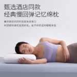 반 텅 호텔 메모리 베개 슬로우 리바운드 메모리 폼 베개 제로 압력 베개 자궁 경부 척추 수면 싱글 베개 코어의 그림