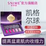 골반저 근육 트레이너 질 덤벨 케겔 볼 산후 회복 골반저 근육 운동 장비의 그림