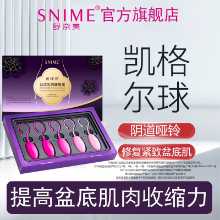 골반저 근육 트레이너 질 덤벨 케겔 볼 산후 회복 골반저 근육 운동 장비의 그림