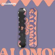 살로몬 살로몬 23 년 새로운 겨울 야외 스포츠 장비 여성용 엔트리 프리 스타일 스노우 보드 OH YEAH의 그림