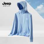 지프 지프 자외선 차단 의류 남성 여름 새로운 야외 스포츠 통기성 낚시 의류 자외선 방지 커플 스킨 슈트의 그림