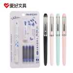 취미 만년필 학생 잉크 갤러리 연습 서예 지울 수있는 콤보 세트 교체 가능한 잉크 캡슐 예술 작품 소녀 난초 도자기 학생 문구 학용품의 그림