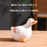 손으로 그린 창의적인 화분의 그림