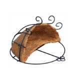 자연 통기성 코코넛 야자 꽃 바구니의 그림