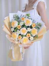 크리 에이 티브 꽃다발의 그림