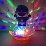 중추절 어린이 작은 등불 휴대용 발광 만화 장난감 전기 음악 회전 소년 소녀 어린이 공주 등불의 그림