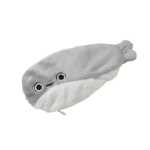 소녀를위한 사카 반 도미 전기 봉제 움직이는 장난감 점프 봉제 인형 인형 생일 선물의 그림