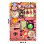 어린이 주방 장난감 세트 여자 놀이 집 칼 붙이 테이블 세트 요리 요리 소녀 선물 시뮬레이션 주방 용품의 그림