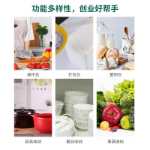 스테인레스 스틸 가정용 작업대 작업대 절단 포장 테이블 슬라이딩 도어 사회복지 주방 보관 보관 찬장 과일 및 채소의 그림