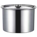 스테인레스 스틸 조미료 조미료 상자 가정용 주방 조미료 항아리 향신료 컵 탱크 맛 컵 라드 항아리 오일 탱크 뚜껑 상업용의 그림