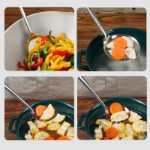 양장 헬기 도마 2-in-1 칼 세트 주방 가정용 절단 칼 기숙사 도마 전체 세트 주방 용품 세트의 그림