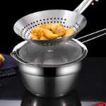 뚜껑이있는 스테인리스 스틸 오일 냄비 라드 캔 가정용 오일 드럼 주방 오일 용기 양념 항아리 상업용 오일 캔 쿼터의 그림