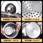 뚜껑이있는 스테인리스 스틸 오일 냄비 라드 캔 가정용 오일 드럼 주방 오일 용기 양념 항아리 상업용 오일 캔 쿼터의 그림