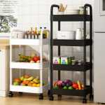 트롤리 선반 바닥의 그림