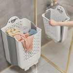 옷 바구니의 그림