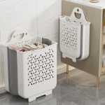 옷 바구니의 그림