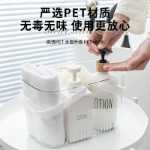 투명 휴대용 목욕 바구니의 그림