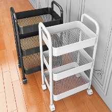 주방 트롤리 선반의 그림