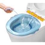 비데 여성 임산부 여성용 특수 세척 엉덩이 세면대 무료 쪼그리고 앉는 개인 클렌징 인공물 남성 훈제 치질 변기 세면대의 그림