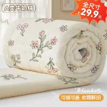 벨벳 담요의 그림