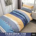 대학생 기숙사  코튼 침대 시트 이불 커버의 그림