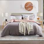 고급 빌라 침실 장식의 그림