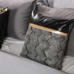 고급 빌라 침실 장식의 그림