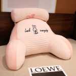 라텍스 침대 머리 쿠션 소프트 패키지 요추 쿠션 베개 큰 등받이 임신 소파 베개 기숙사 침대 독서 베개 여름의 그림