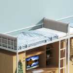 대학 기숙사 대 머리 쿠션의 그림