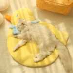 잠자는 고양이 수면 매트 고양이 둥지 겨울 따뜻한 바닥 매트 애완 동물 용품 겨울 고양이 침대 올 시즌 유니버설의 그림