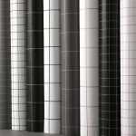 따뜻한 습기 PVC 격자 두꺼운 벽지 자체 접착 대학 기숙사 벽지 벽지 기숙사 장식 가구의 그림