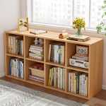 책장 선반 바닥 책장 가정용 보관 캐비닛 다층 무료 조합 보관 캐비닛 8 개의 캐비닛 짧은 격자 캐비닛의 그림