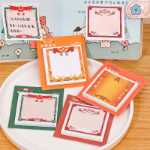 메시지 노트 n 번 스티커가있는 초등학생을위한 크리에이티브 어워드 텍스트 스티커 메모 스티커 메모 용지를 붙일 수있는 어린이 학습 메모 고가 스티커 메모 작은 책 개학 시즌 문구 상품 작은 선물의 그림