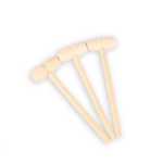 단단한 나무 노크 작은 나무 망치 범용 도구 조립 블록 문자열 미니어처 작은 입자 교육 장난감의 그림