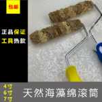 아트 페인트 천연 해초 스펀지 롤러 브러시 중형, 소형, 대형, 해초면 3 색 진주 빛 일루전 롤러 페인트 도구의 그림