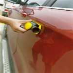 자동차 퍼티 샌딩 플레이트 직사각형 곡면 연삭 회색 플레이트 핸드 플레너 핸드 푸시 플레이트의 그림