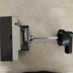 에어 스위치 회로 차단기 캐비닛 도어 외부 연결용 스윙핸들, 유형 100의 그림