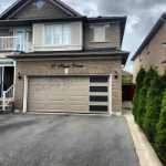 플랩 차고 문알루미늄 합금 차고 전기 롤러 셔터 도어유럽식 음소거 도어퀵 차고 도어빌라 차고 도어의 그림