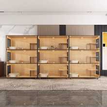 고양이 빌라 원목 3 층 고양이 케이지 고양이 개집 고양이 집 애완 동물 가게 번식 탑승 케이지 산부인과 병동 고양이 집 디스플레이 고양이 캐비닛의 그림