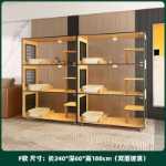 고양이 빌라 원목 3 층 고양이 케이지 고양이 개집 고양이 집 애완 동물 가게 번식 탑승 케이지 산부인과 병동 고양이 집 디스플레이 고양이 캐비닛의 그림