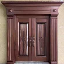 아연 합금 빌라 게이트 입구 문 농촌 자체 건축 주택 안뜰 게이트 입구 문 맞춤형 이중 문 문의 그림