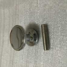 샤워 실 핸들 액세서리 욕실 슬라이딩 도어 핸들 액세서리 아연 합금 버섯 머리 유리 슬라이딩 도어 인테리어 작은 핸들의 그림