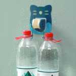 홈 홈 만화 샤워 헤드 브래킷 무료 샤워 헤드 고정베이스 레인 메이커 로터스 헤드 욕실 액세서리의 그림