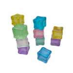 다채로운 투명 얼음 사진 소품 창  장식 액세서리의 그림