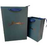 영국 보석 보석 종이 봉투 보석 선물 토트 백 새로운 보석 상자의 그림