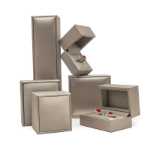 펜던트 상자 PU 가죽 보석 상자 반지 목걸이 상자 보석 상자 세트 팔찌 보석 포장 상자 공장의 그림