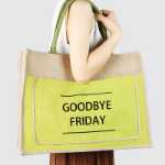 코튼과 린넨 핸드백의 그림