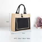 코튼과 린넨 핸드백의 그림