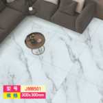 공장 도매 주택 리모델링 PVC 바닥재 가정용 대리석 타일 스티커 석재 플라스틱 바닥재 자체 접착 SPC 바닥재의 그림